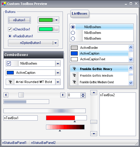 image du produit Nevron User Interface Suite for .NET