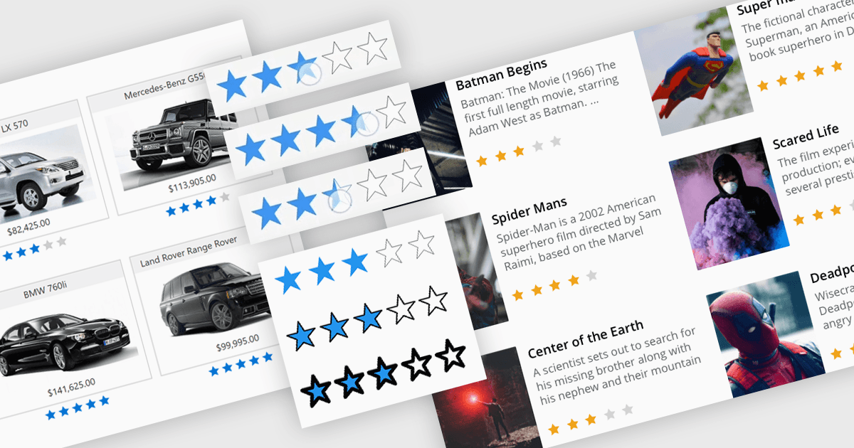 Gain Instant Feedback with Tailored Rating Controls
