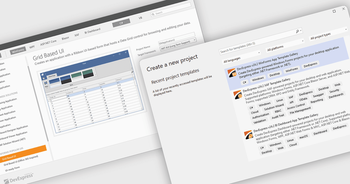 Accelerate Modern Development with Templates
