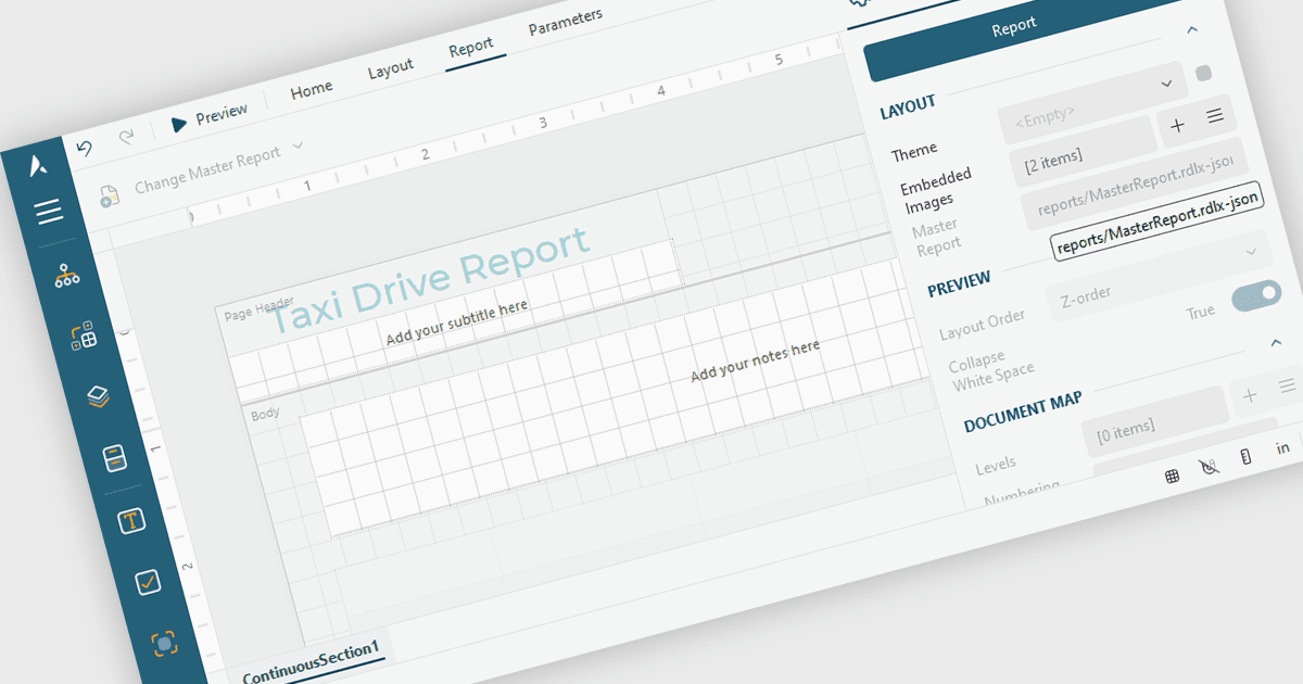 Create Reusable Templates with Master Reports