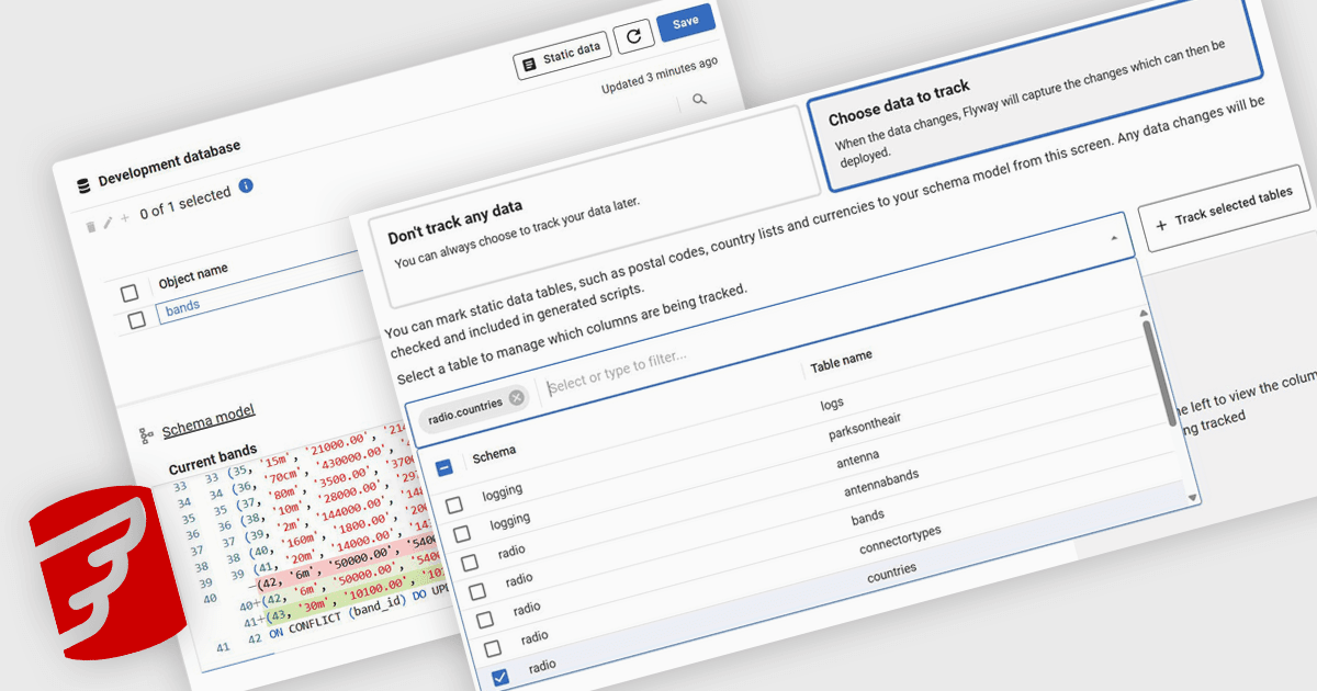 Add Static Data Control to PostgreSQL Deployments