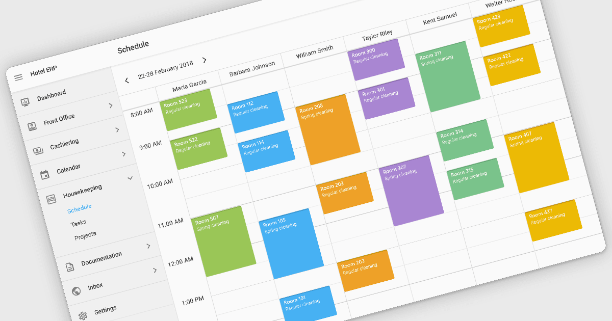 Personalize Schedules with Themes and Layouts