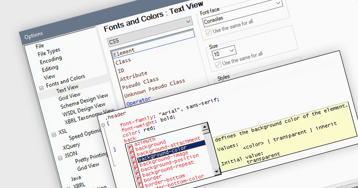 Manage CSS with Structured Document Tools
