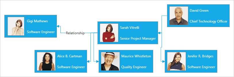 Infragistics Ultimate UI for WPF Org Chart product image Infragistics Ultimate UI for WPF Org Chart product image