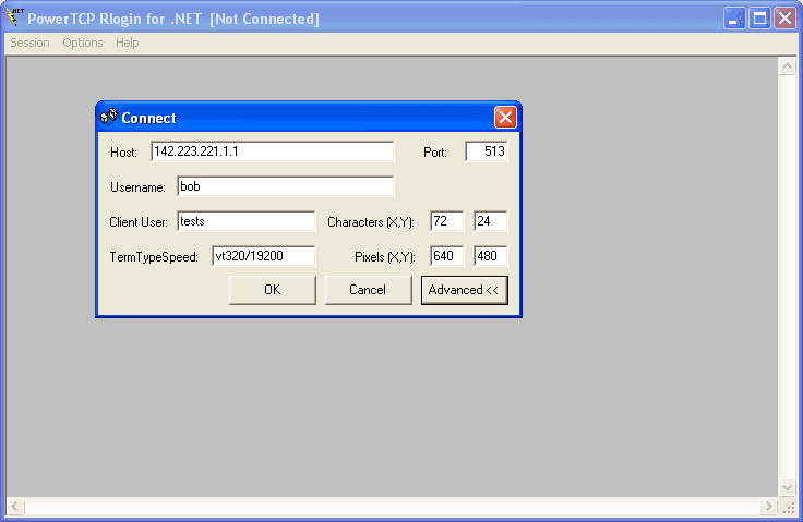 Log into and communicate with remote hosts.