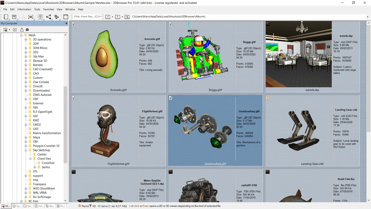 A view that is highly customizable by the user.