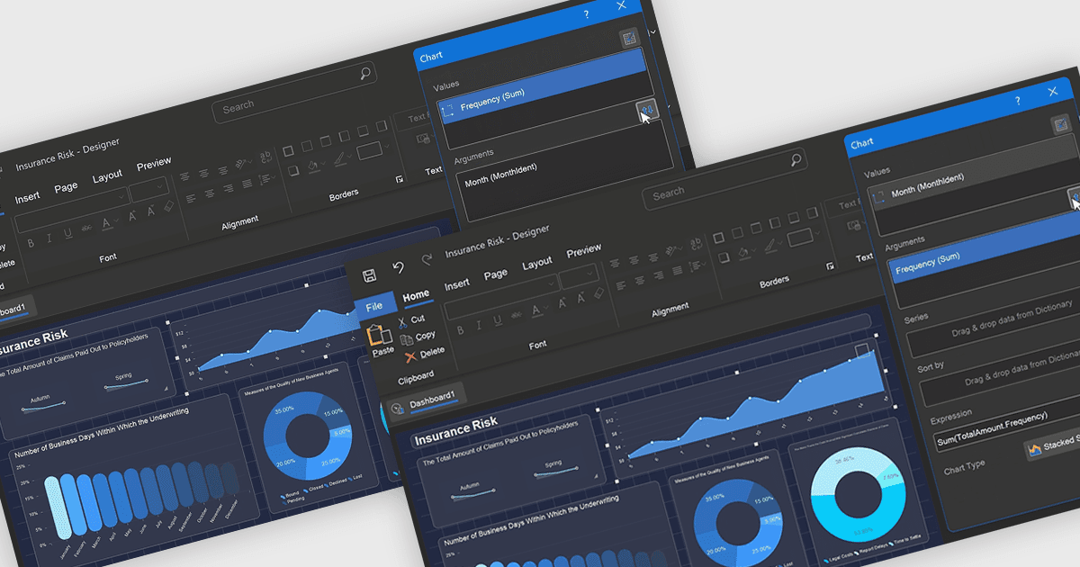 Semplifica i grafici con il controllo Argomento Swap