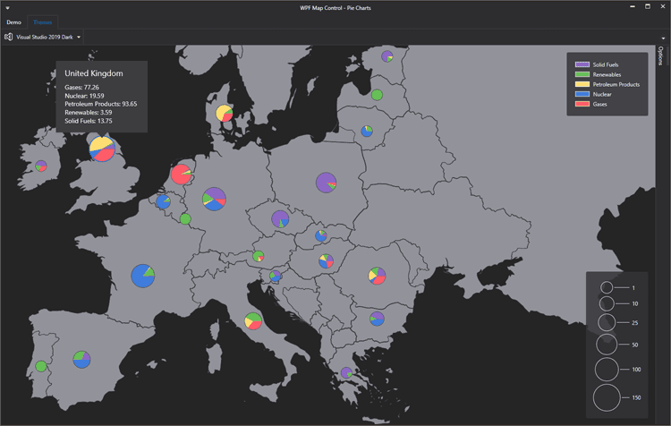 DevExpress WPF Maps 產品圖片