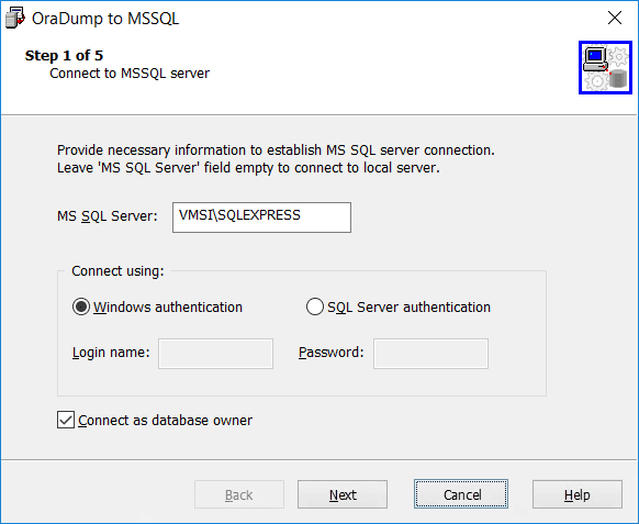 OraDump to MSSQL product image