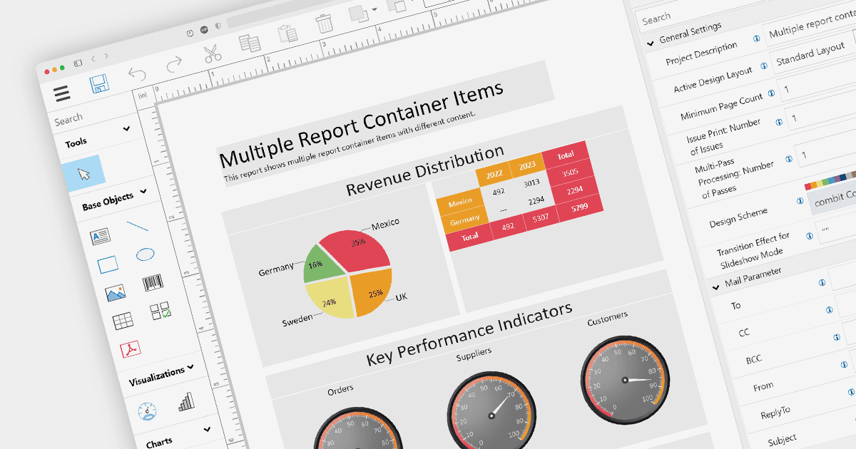 Design Reports Directly in the Browser