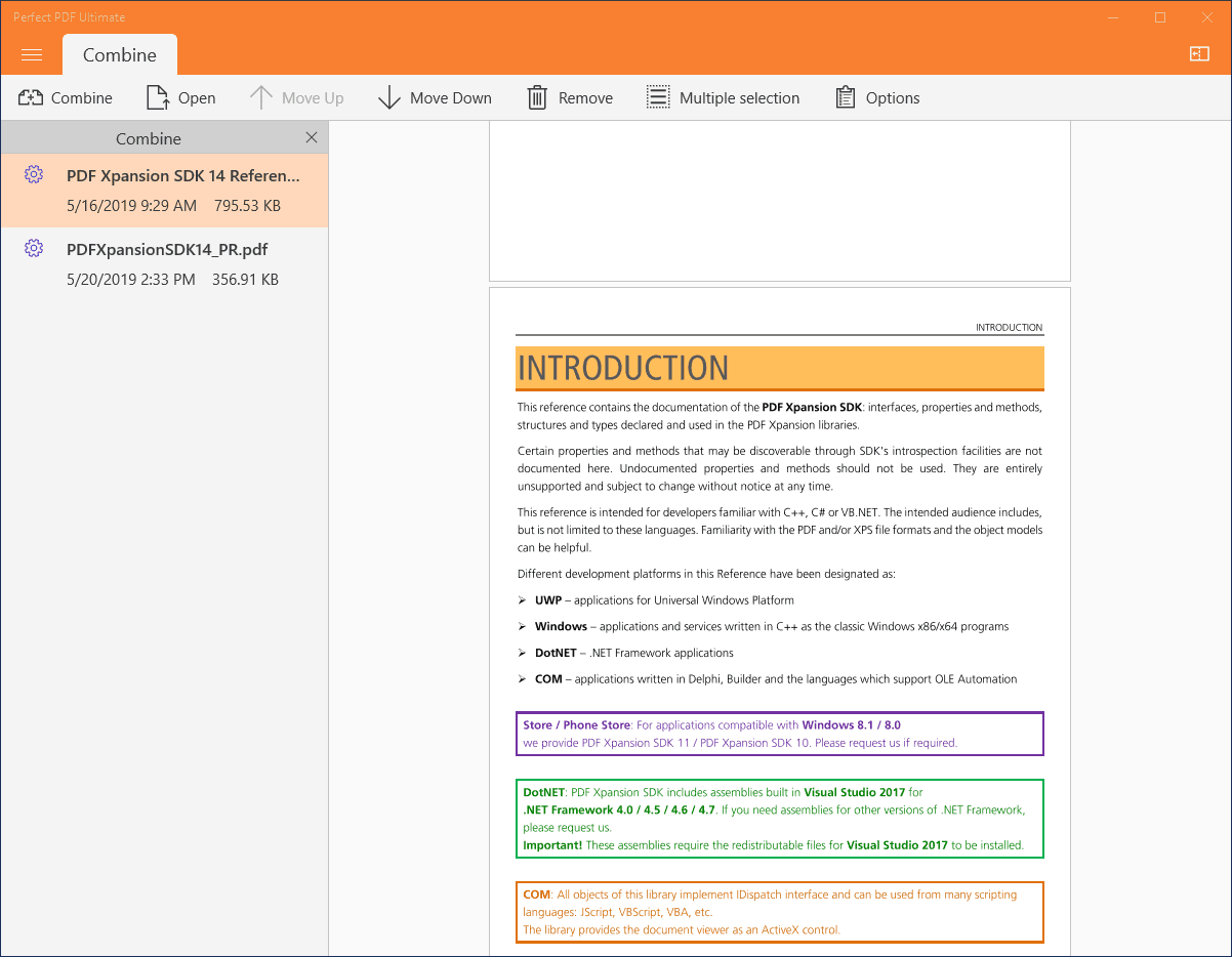 imagen del producto PDF Xpansion SDK - PDF Combiner and Splitter