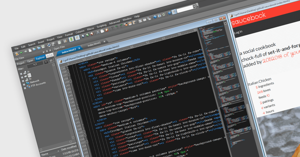 Accelerate HTML Development with an IDE