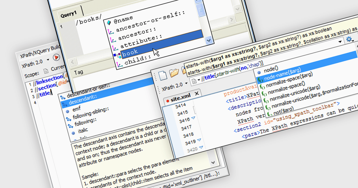 Create XPath Queries More Efficiently and Accurately