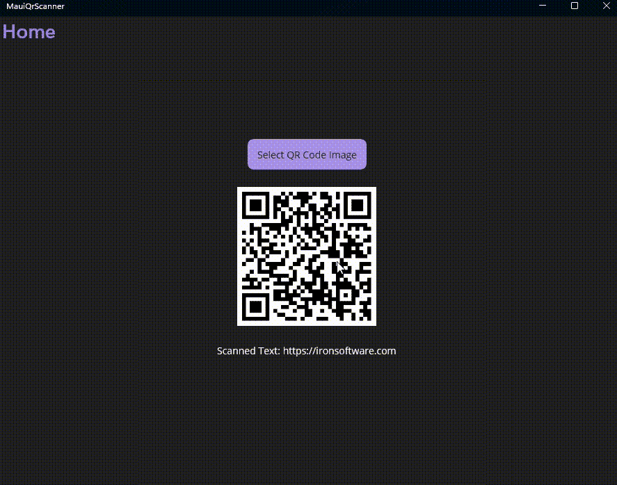 imagem do produto IronQR for .NET
