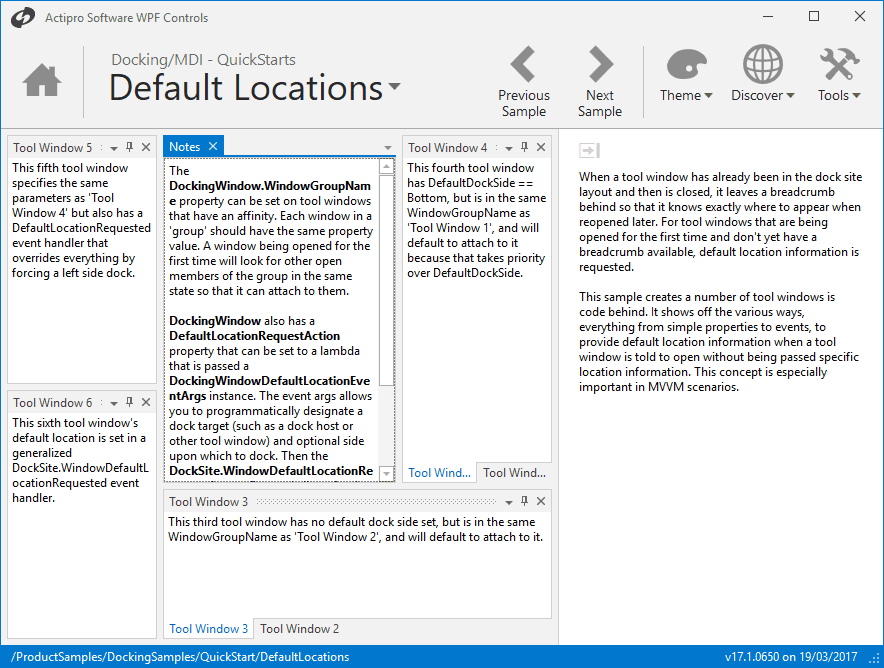 imagem do produto Actipro Docking & MDI for WPF