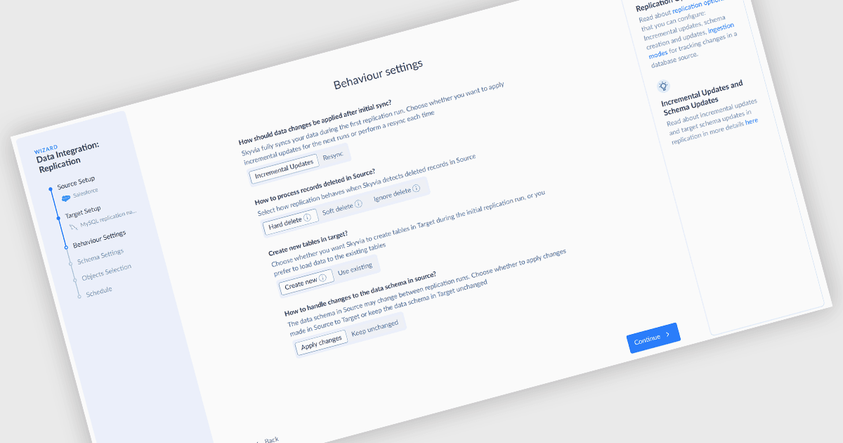 Get Started with Replication in Minutes