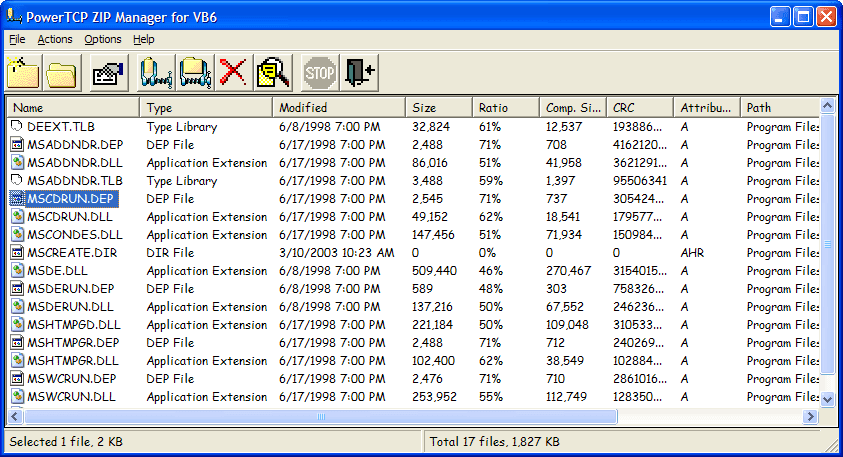 Create you own Zip manager application.