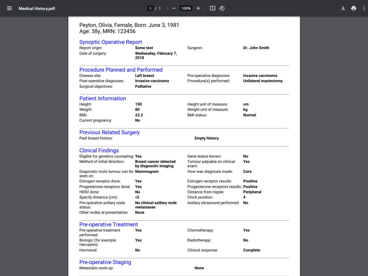 imagem do produto SurveyJS PDF Generator