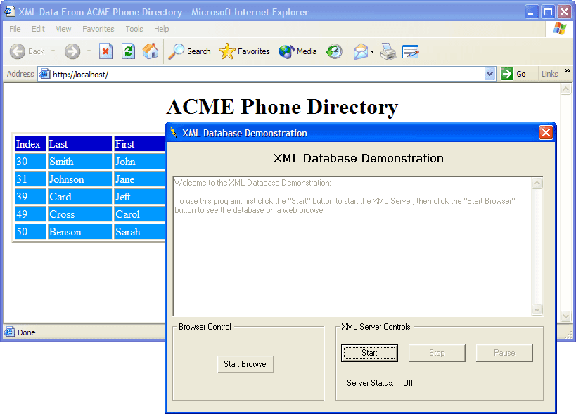 Write a complete web application using your preferred development environment without having to use Microsoft’s IIS.