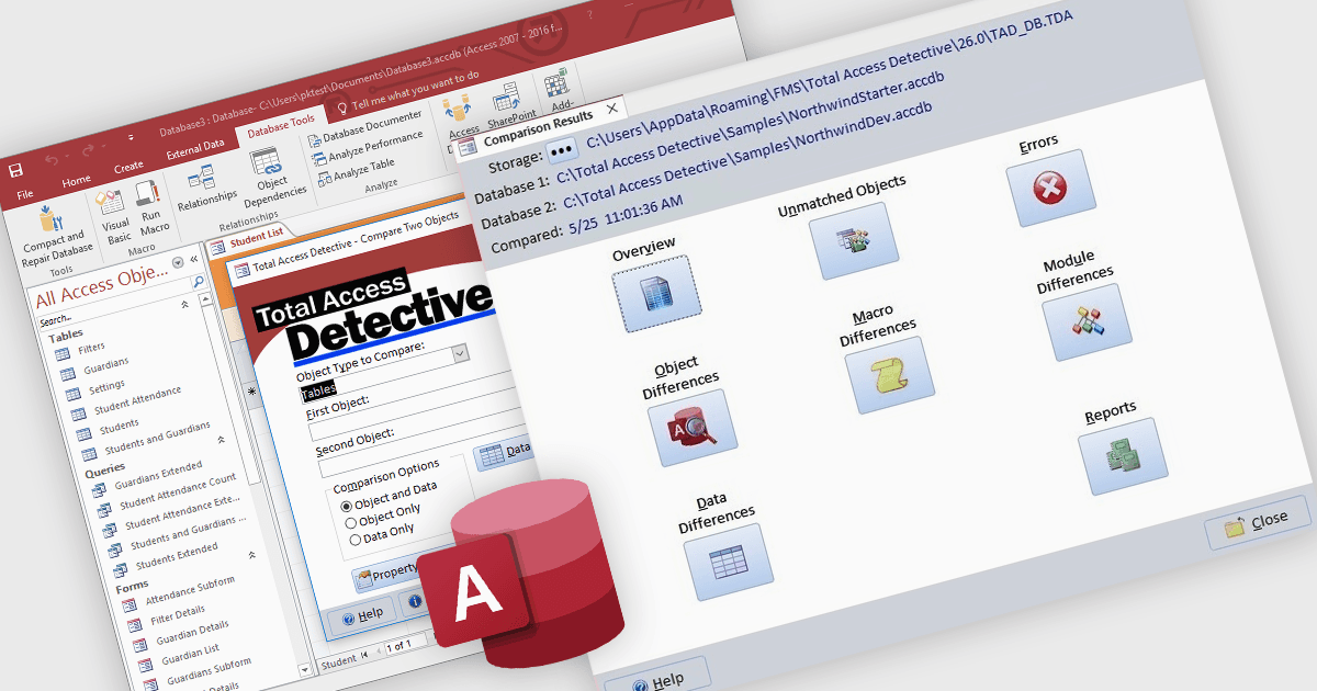 Improve Access Database Comparison Clarity