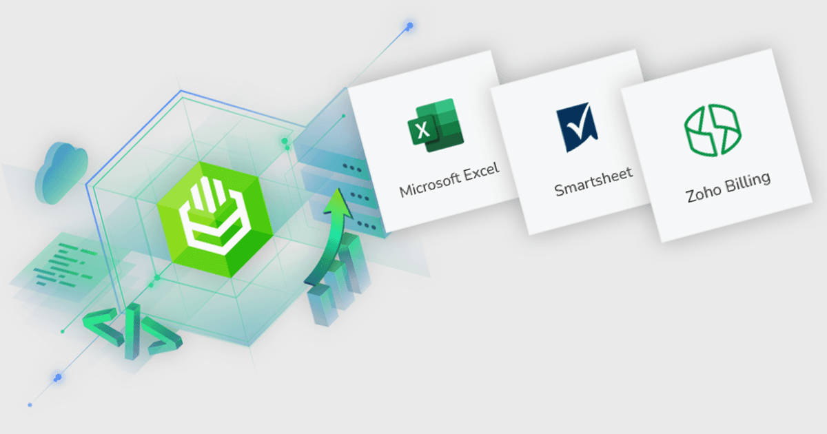 Connect ODBC to Excel, Smartsheet and Zoho Billing