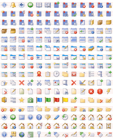 A bundle of professionally designed icons that can easily be used with any software application or web site.