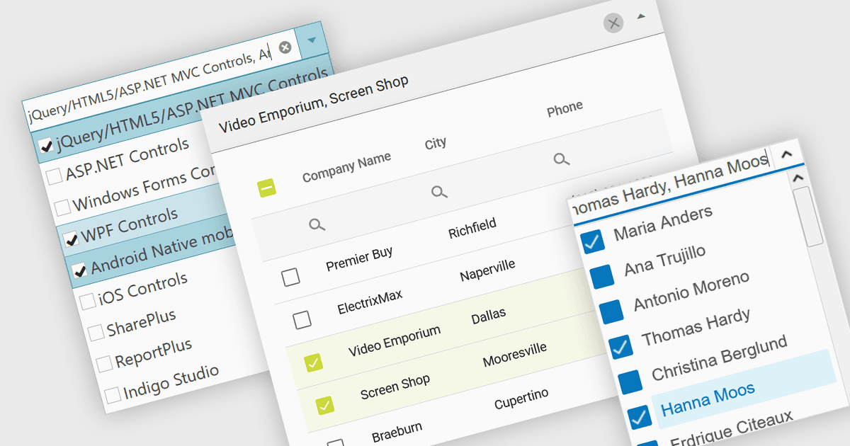 Enhance jQuery Apps with Compact Multi-Select