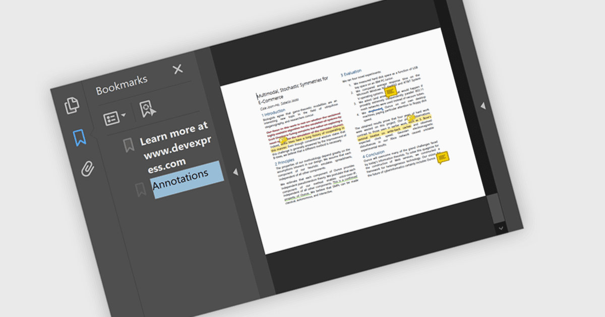 Add Navigation to PDFs with Bookmarks