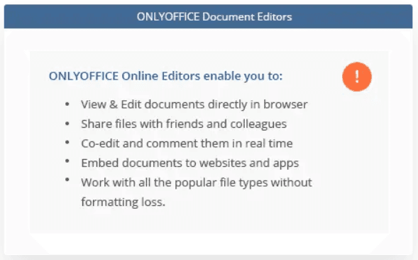 imagen del producto ONLYOFFICE Docs Developer Edition