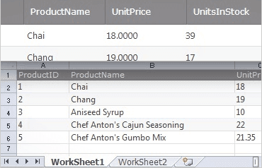 Infragistics Ultimate UI for ASP.NET Web Forms Excel Library product image