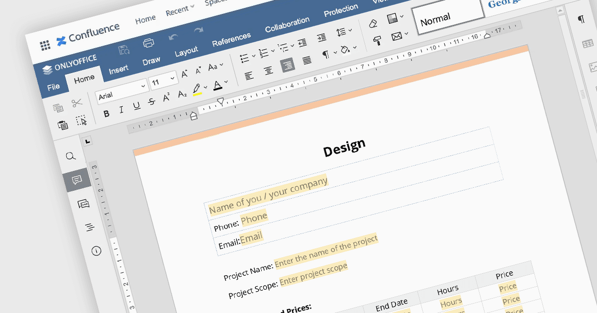 Create PDF Forms In-Browser via Confluence