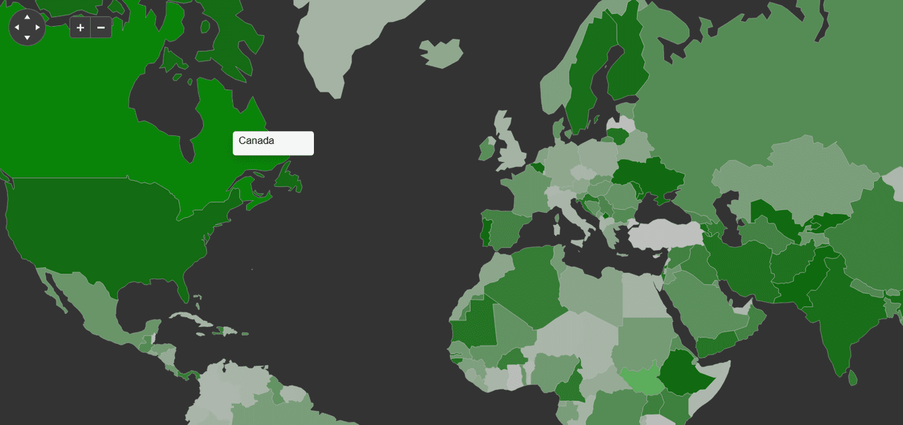 Telerik UI for ASP.NET Core Map 產品圖片 Telerik UI for ASP.NET Core Map 產品圖片