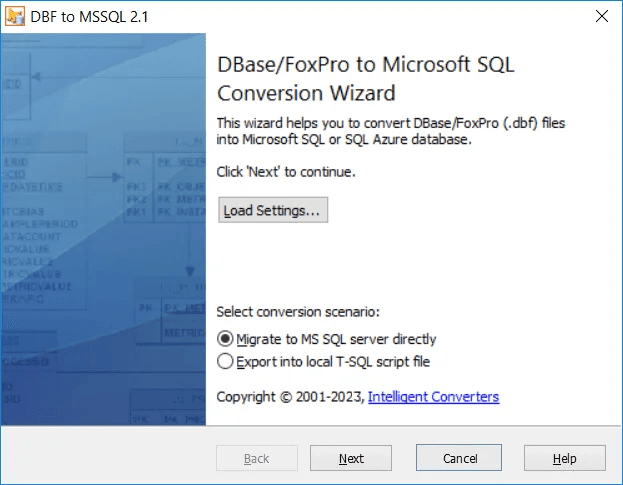 immagine del prodotto FoxPro to Microsoft SQL Server