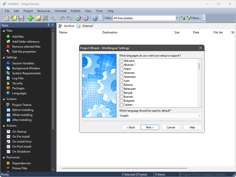 Setup Factory Produktbild