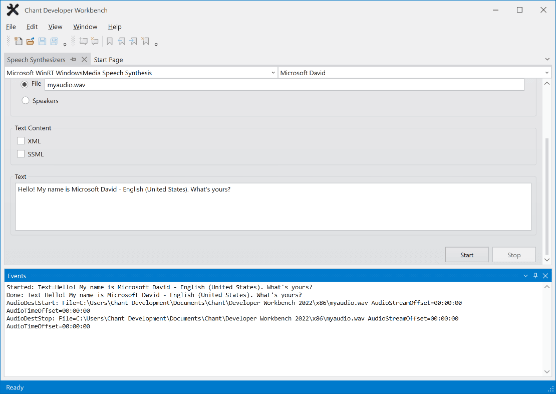 Chant SpeechKit Produktbild