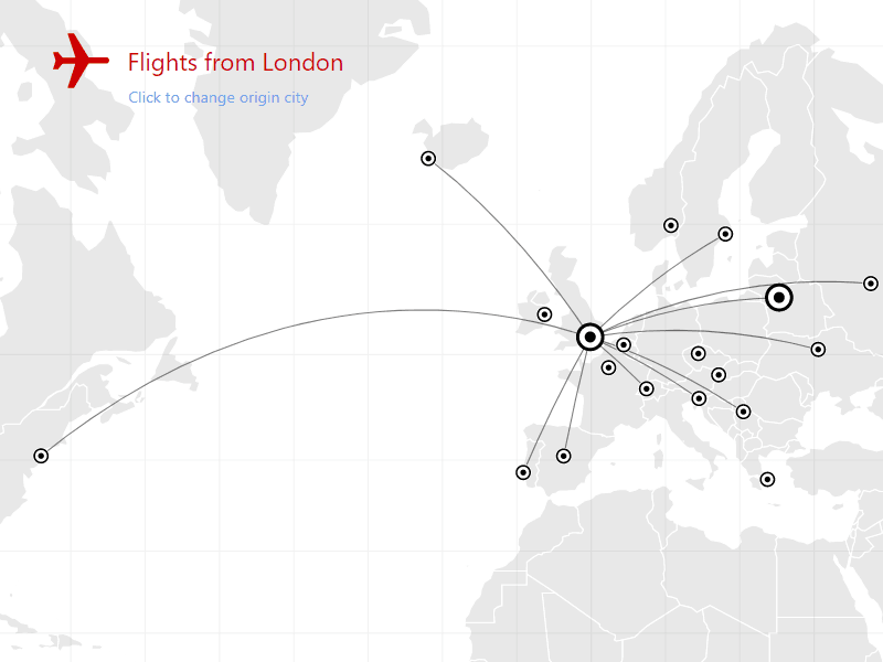 Complex multi-point lines can be added to maps.