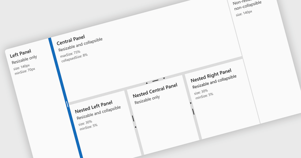 Independently Arrange Sections of Your App's UI