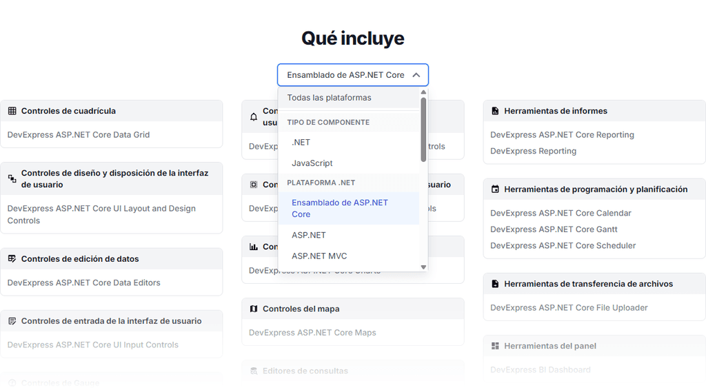 Qué incluye