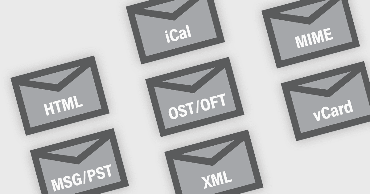 Gestisci senza problemi i formati dei file di posta elettronica nelle tue app