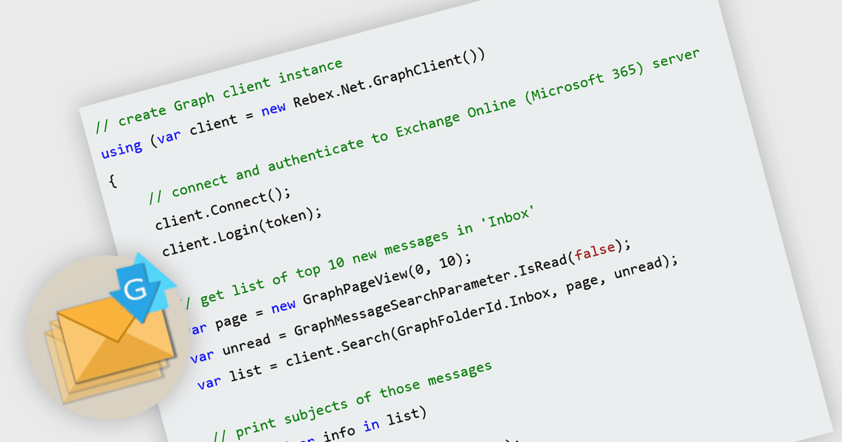 Easily Access Microsoft 365 Email with Graph API