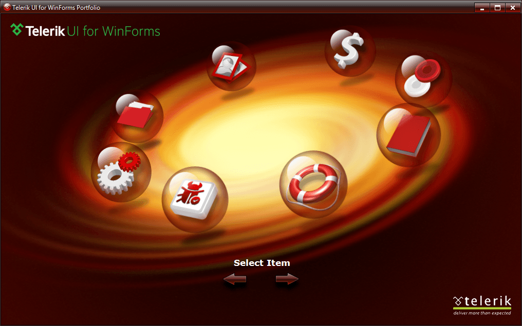 Telerik UI for WinForms 產品圖片