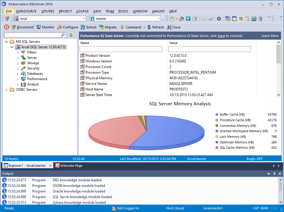 Simplify database administration, maximize performance and availability.