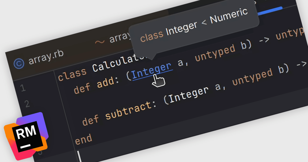 Get Instant Ruby Signature (RBS) Insights on Hover