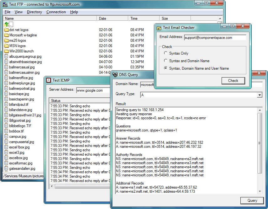 ComponentSpace Internet Component Suite Produktbild