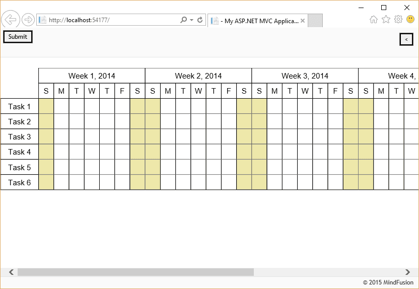 MindFusion.Diagramming for ASP.NET MVC product image