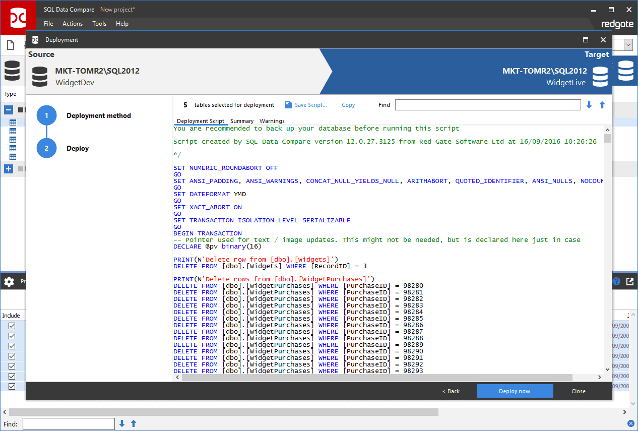 SQL Data Compare product image