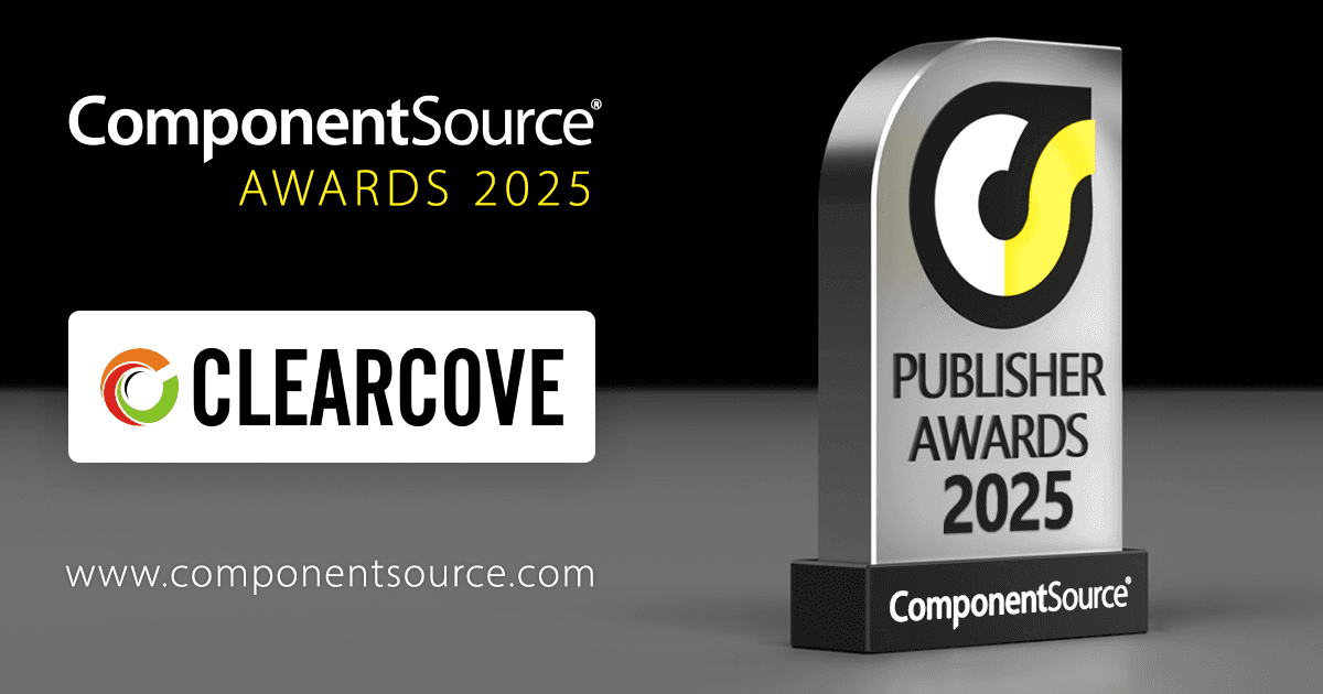 Clearcove gewinnt ComponentSource-Award
