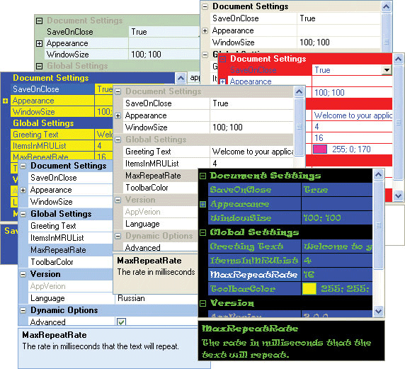 Codejock Property Grid Visual C++ MFC product image