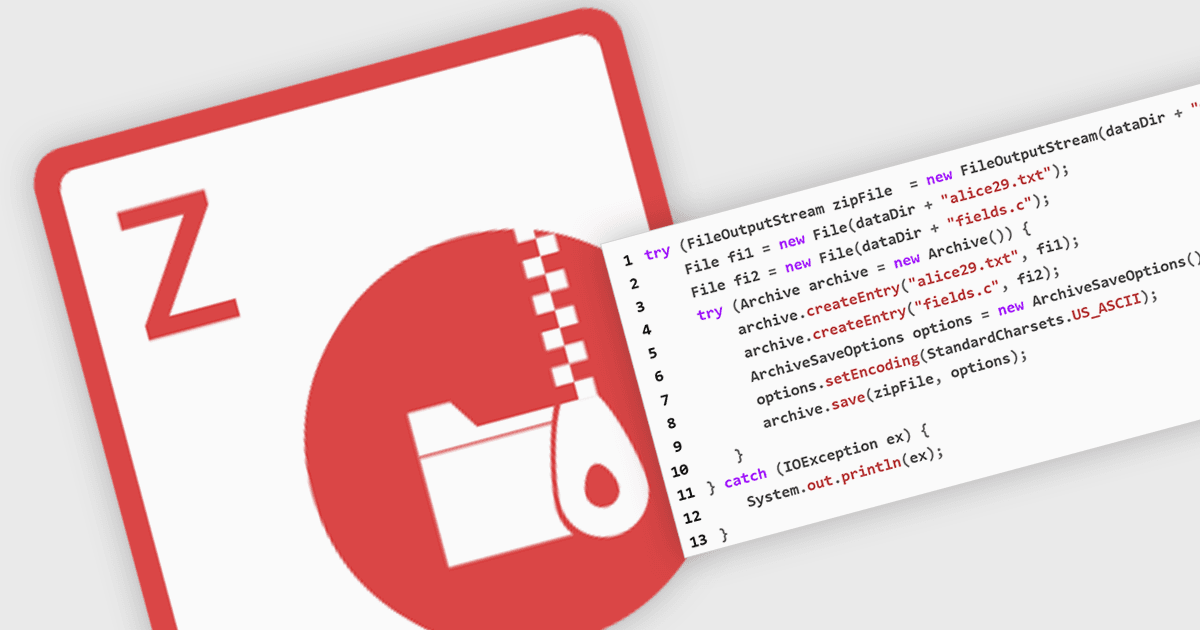 Add Gzip and Tar Archive Support to Your Java Apps