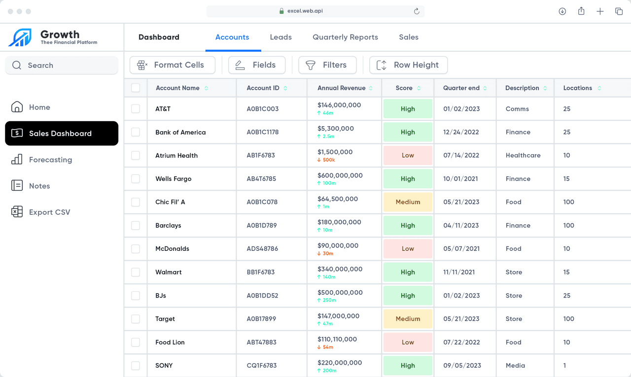 LEADTOOLS Excel API